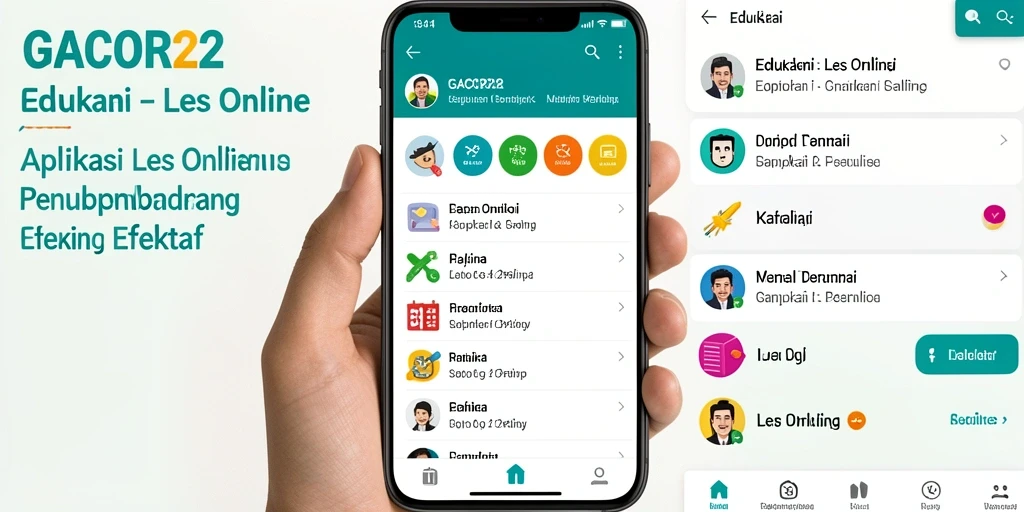 Tampilan antarmuka GACOR22 yang intuitif dan mudah digunakan.