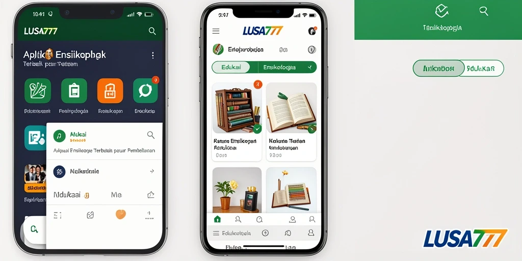 Tampilan antarmuka LUSA777 yang menarik dan informatif.