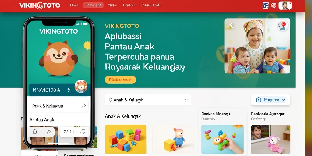Tampilan antarmuka VIKINGTOTO untuk memantau aktivitas anak.