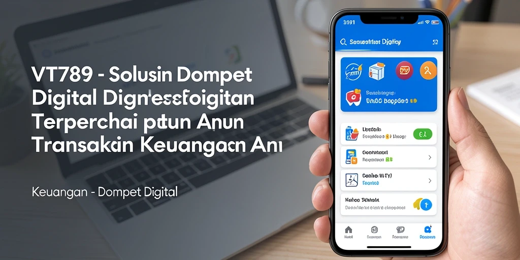 Tampilan antarmuka pengguna VT789 yang modern dan mudah dipahami.
